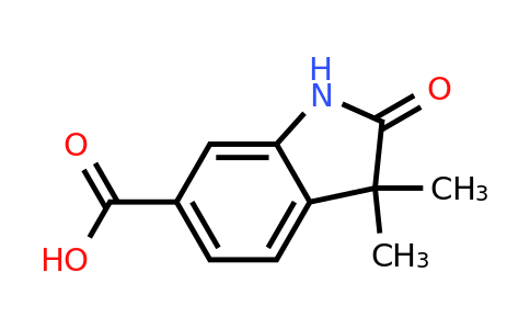 CAS 127267-57-6 | 3,3-Dimethyl-2-oxoindoline-6-carboxylic acid