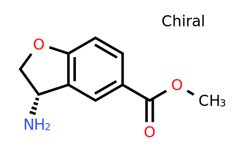 CAS 1272722-90-3 | (S)-Methyl 3-amino-2,3-dihydrobenzofuran-5-carboxylate