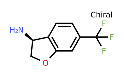 CAS 1272724-36-3 | (3S)-6-(trifluoromethyl)-2,3-dihydrobenzofuran-3-amine