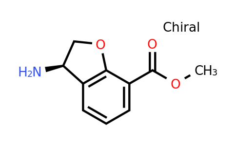 CAS 1272729-94-8 | (R)-Methyl 3-amino-2,3-dihydrobenzofuran-7-carboxylate