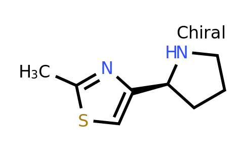 CAS 1272743-51-7 | 2-methyl-4-[(2S)-pyrrolidin-2-yl]-1,3-thiazole