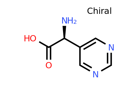 CAS 1272745-66-0 | (2S)-2-amino-2-(pyrimidin-5-yl)acetic acid