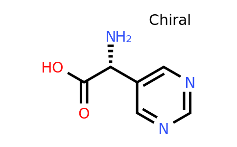 CAS 1272748-14-7 | (2R)-2-amino-2-(pyrimidin-5-yl)acetic acid