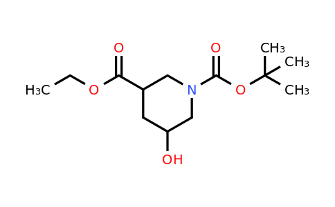 CAS 1272756-00-9 | Ethyl N-Boc-5-hydroxypiperidine-3-carboxylate