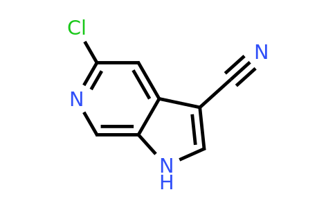 CAS 1272758-19-6 | 5-chloro-1H-pyrrolo[2,3-c]pyridine-3-carbonitrile
