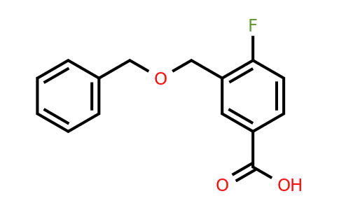 CAS 1272799-94-6 | 3-[(benzyloxy)methyl]-4-fluorobenzoic acid
