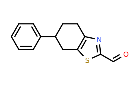 CAS 1272811-40-1 | 6-phenyl-4,5,6,7-tetrahydro-1,3-benzothiazole-2-carbaldehyde