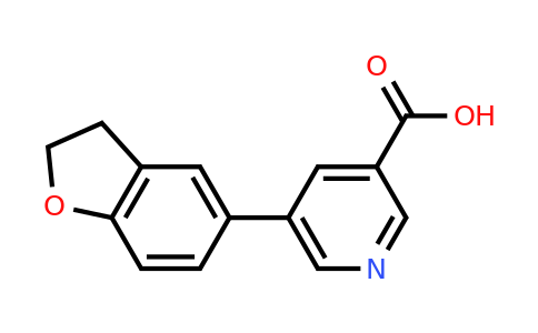 CAS 1272838-47-7 | 5-(2,3-dihydro-1-benzofuran-5-yl)pyridine-3-carboxylic acid