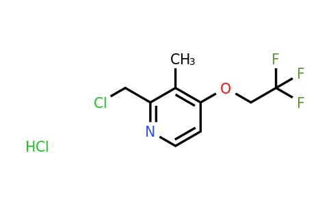 CAS 127337-60-4 | 2-Chloromethyl-3-methyl-4-(2,2,2-trifluoro-ethoxy)-pyridine hydrochloride