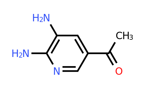 CAS 127356-17-6 | 1-(5,6-Diamino-3-pyridinyl)-ethanone