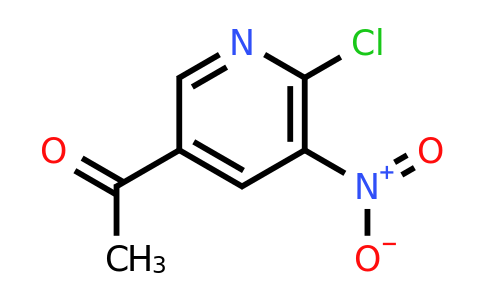 CAS 127356-40-5 | 1-(6-Chloro-5-nitropyridin-3-YL)ethanone