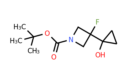CAS 1273563-62-4 | tert-Butyl 3-fluoro-3-(1-hydroxycyclopropyl)azetidine-1-carboxylate