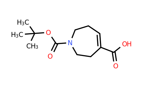 CAS 1273567-28-4 | 1-[(tert-butoxy)carbonyl]-2,3,6,7-tetrahydro-1H-azepine-4-carboxylic acid