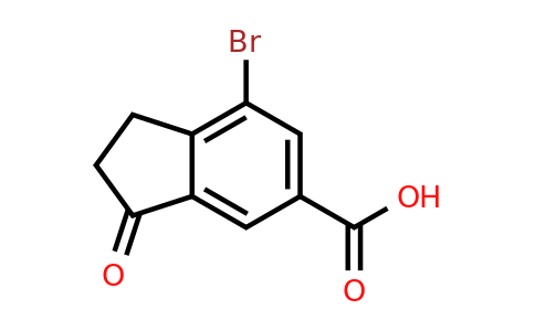 CAS 1273596-20-5 | 7-Bromo-3-oxo-2,3-dihydro-1H-indene-5-carboxylic acid