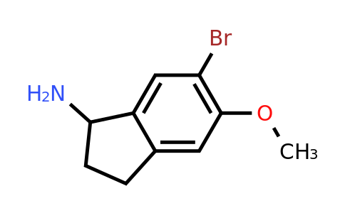 CAS 1273605-62-1 | 6-Bromo-5-methoxy-indan-1-ylamine