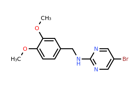 CAS 1273687-35-6 | 5-Bromo-N-(3,4-dimethoxybenzyl)pyrimidin-2-amine