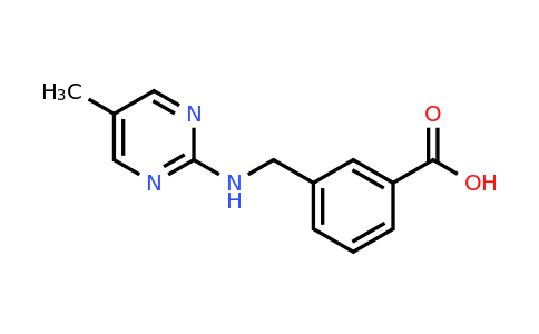 CAS 1273847-84-9 | 3-{[(5-methylpyrimidin-2-yl)amino]methyl}benzoic acid