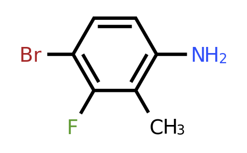 CAS 127408-03-1 | 4-Bromo-3-fluoro-2-methylaniline