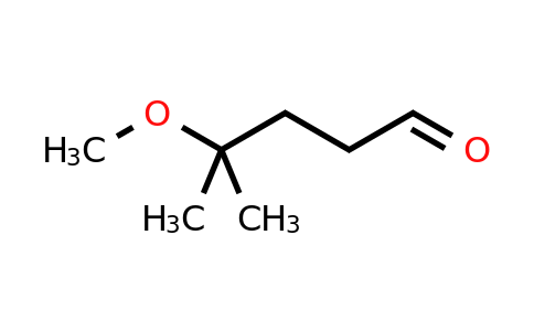 CAS 127426-79-3 | 4-Methoxy-4-methylpentanal