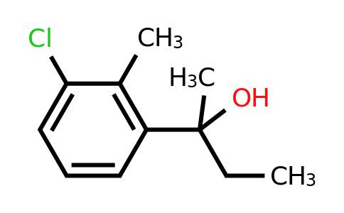 CAS 127450-90-2 | 2-(3-Chloro-2-methylphenyl)butan-2-ol
