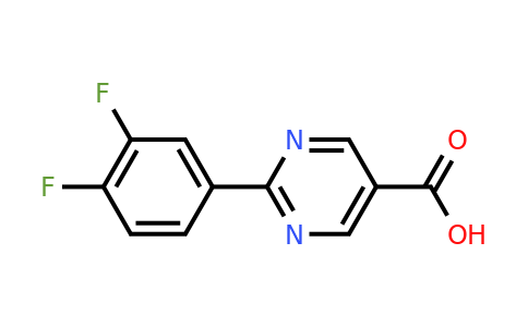 CAS 1274527-32-0 | 2-(3,4-Difluorophenyl)pyrimidine-5-carboxylic acid