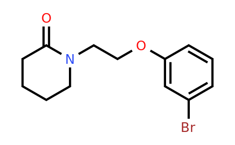 CAS 1274696-47-7 | 1-[2-(3-bromophenoxy)ethyl]piperidin-2-one