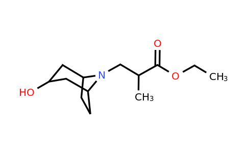 CAS 1274828-12-4 | ethyl 3-{3-hydroxy-8-azabicyclo[3.2.1]octan-8-yl}-2-methylpropanoate