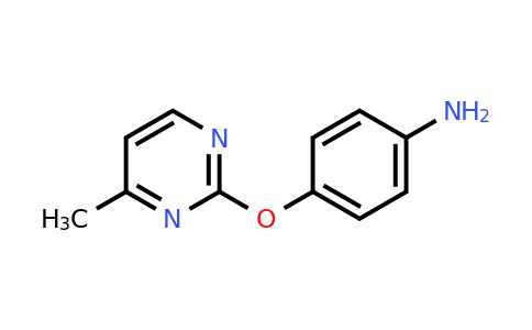 CAS 1274864-67-3 | 4-[(4-methylpyrimidin-2-yl)oxy]aniline