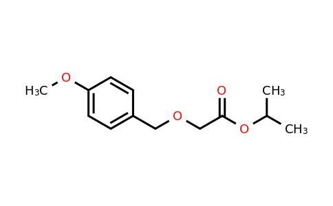 CAS 1274982-82-9 | propan-2-yl 2-[(4-methoxyphenyl)methoxy]acetate