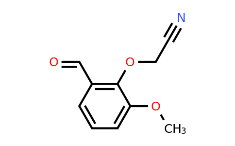 CAS 127500-89-4 | 2-(2-Formyl-6-methoxyphenoxy)acetonitrile