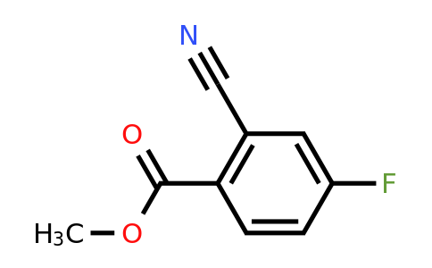 CAS 127510-96-7 | methyl 2-cyano-4-fluorobenzoate