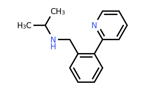 CAS 1275223-30-7 | (propan-2-yl)({[2-(pyridin-2-yl)phenyl]methyl})amine