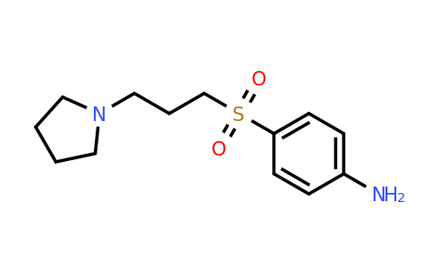 CAS 1275283-14-1 | 4-[3-(Pyrrolidin-1-yl)propanesulfonyl]aniline