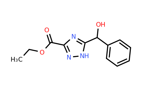 CAS 1275345-54-4 | ethyl 5-[hydroxy(phenyl)methyl]-1H-1,2,4-triazole-3-carboxylate