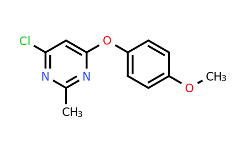 CAS 1275401-16-5 | 4-chloro-6-(4-methoxyphenoxy)-2-methylpyrimidine