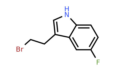 CAS 127561-10-8 | 3-(2-bromoethyl)-5-fluoro-1H-indole