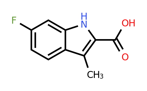 CAS 1275614-81-7 | 6-fluoro-3-methyl-1H-indole-2-carboxylic acid