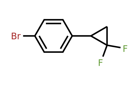 CAS 1275621-14-1 | 1-Bromo-4-(2,2-difluorocyclopropyl)benzene