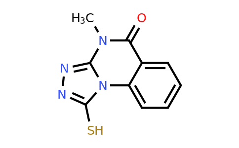 CAS 127570-96-1 | 4-methyl-1-sulfanyl-4H,5H-[1,2,4]triazolo[4,3-a]quinazolin-5-one
