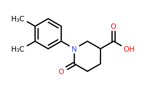 CAS 1275803-36-5 | 1-(3,4-dimethylphenyl)-6-oxopiperidine-3-carboxylic acid