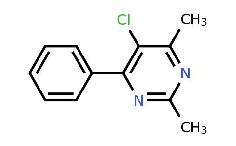 CAS 127588-23-2 | 5-Chloro-2,4-dimethyl-6-phenylpyrimidine