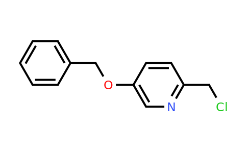CAS 127590-90-3 | 5-(Benzyloxy)-2-(chloromethyl)pyridine