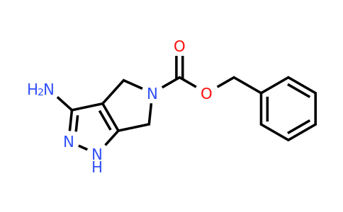 CAS 1276125-31-5 | benzyl 3-amino-1H,4H,5H,6H-pyrrolo[3,4-c]pyrazole-5-carboxylate