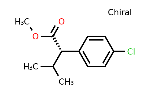 CAS 127641-48-9 | (S)-2-(4-Chloro-phenyl)-3-methyl-butyric acid methyl ester