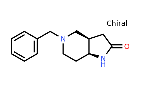 CAS 1276682-87-1 | (3aR,7aS)-5-benzyl-3,3a,4,6,7,7a-hexahydro-1H-pyrrolo[3,2-c]pyridin-2-one