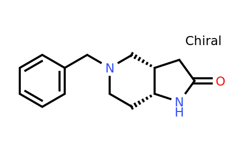 CAS 1276682-88-2 | (3aS,7aR)-5-benzyl-3,3a,4,6,7,7a-hexahydro-1H-pyrrolo[3,2-c]pyridin-2-one
