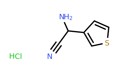CAS 127698-22-0 | 2-Amino-2-(thiophen-3-yl)acetonitrile hydrochloride