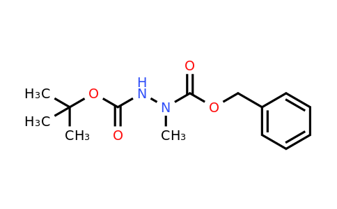 CAS 127799-53-5 | 1-Benzyl 2-tert-butyl 1-methylhydrazine-1,2-dicarboxylate