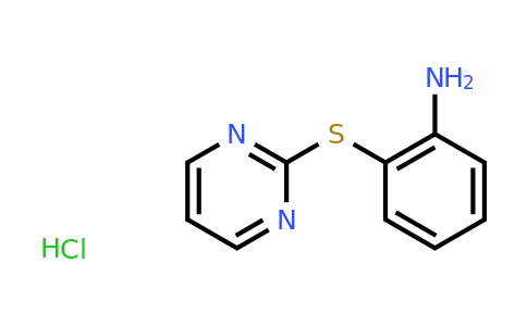 CAS 127813-33-6 | 2-(Pyrimidin-2-ylthio)aniline hydrochloride