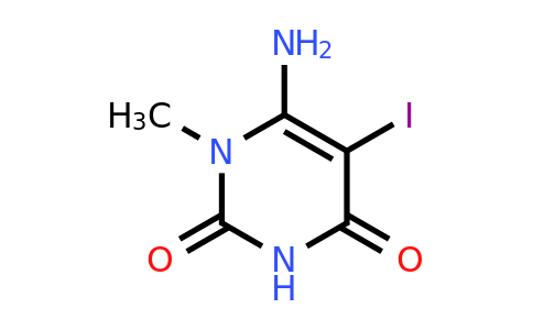 CAS 127829-66-7 | 6-Amino-5-iodo-1-methylpyrimidine-2,4(1H,3H)-dione